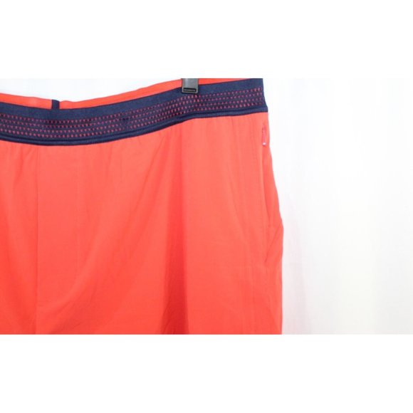 NWT Rhone Mens Orange Blue Lined 6'' Swift Shorts‎ Gym Running XXL - Picture 2 of 5